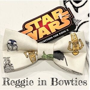 Pet Bowtie in Star Wars Print
